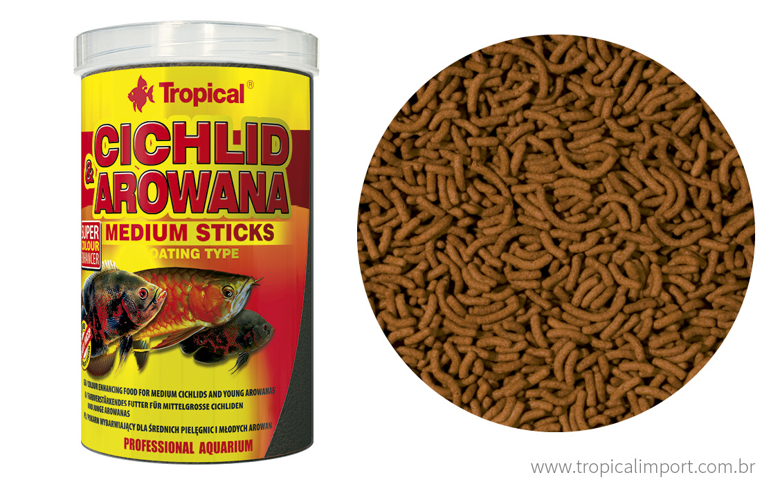Cichlid & Arowana Medium sticks