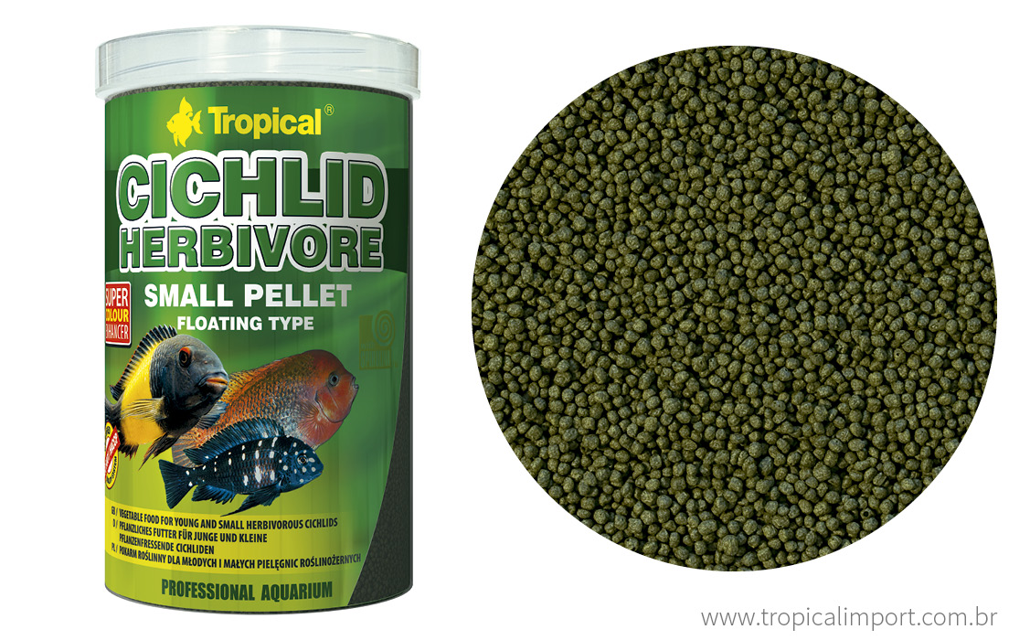 Cichlid Herbivore small pellet